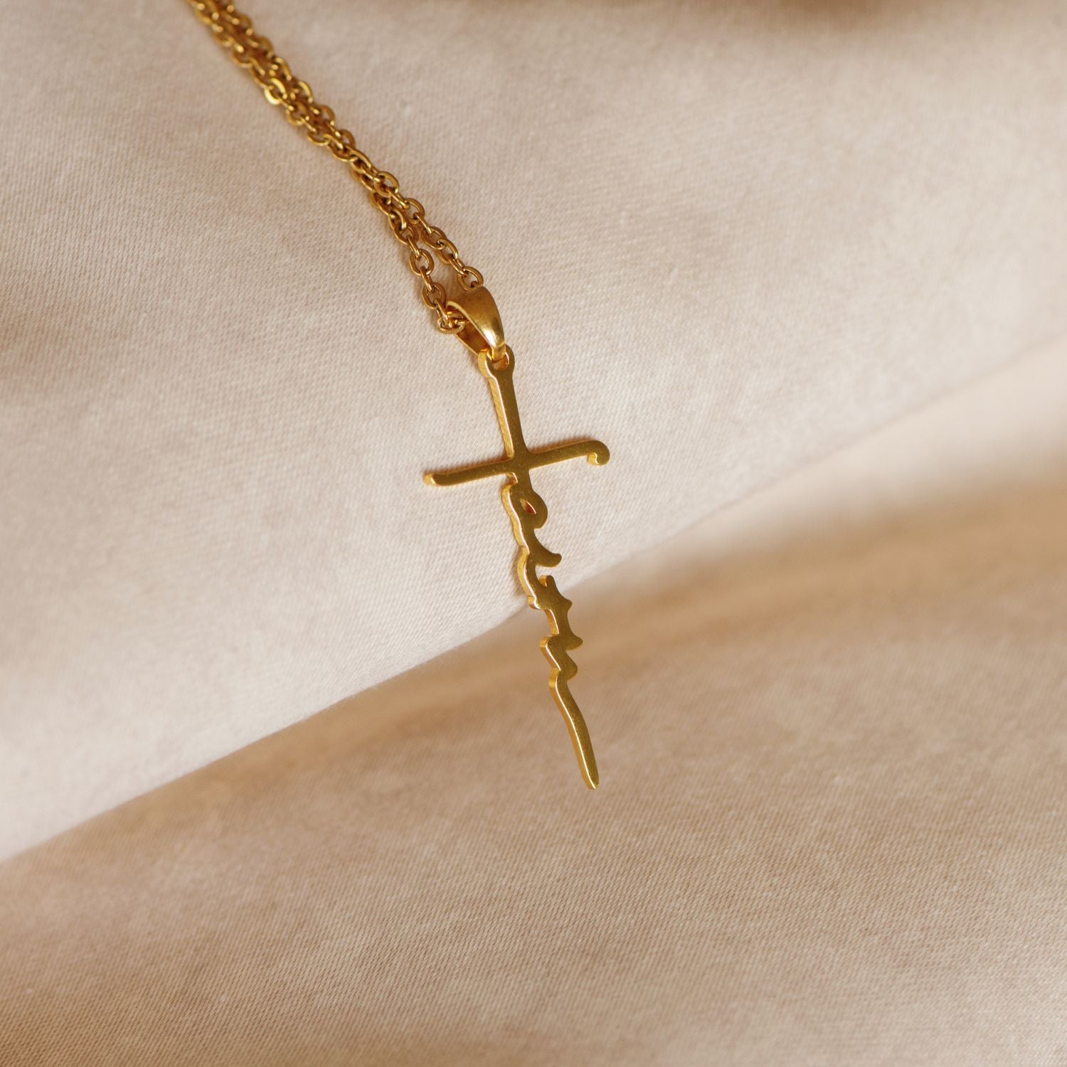 To My Daughter - Faith Cross Necklace